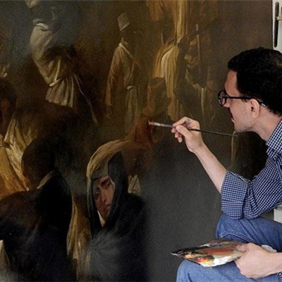 تقریظ حاج قاسم سلیمانی بر کتاب نقاشیهای حسن روحالامین