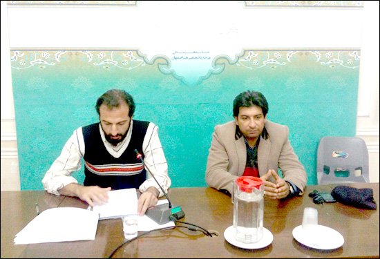 نمایشنامه خوانی «صفر مرزی دشمن فرضی» در پاتوق یکشنبههای تئاتر حوزه هنری اصفهان