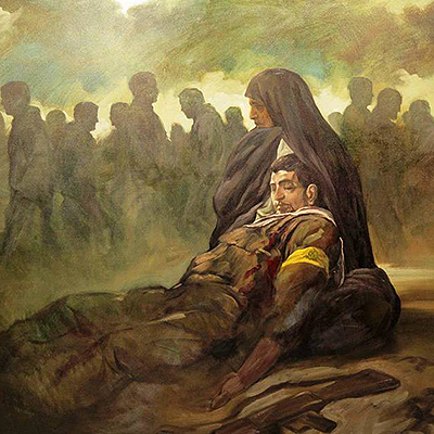 تازهترین اثر نقاشی حسن روحالامین رونمایی شد.