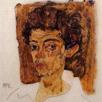 20 اثر نقاشی پرتره و فیگور ، اگون شیله Egon Schiele