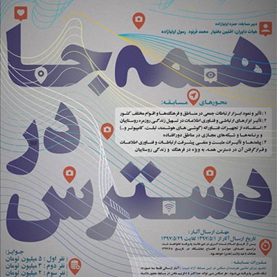 مسابقه عکس تأثیر ارتباطات و فناوری اطلاعات در مناطق محروم