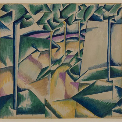 نقاشی های ادوارد وادزورث «Edward Wadsworth»