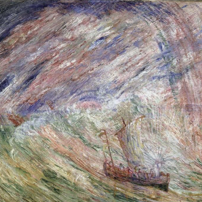 جیمز اِنسور و نورپردازی های امپرسیونیستی