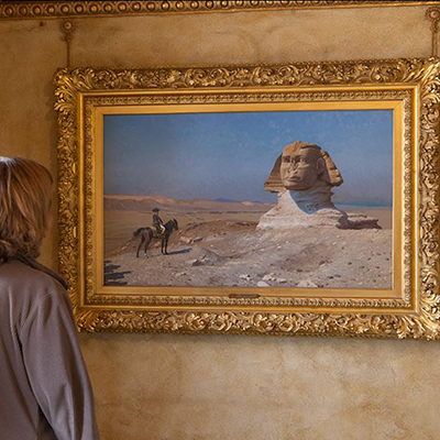 دیدار ابوالهول و ناپلئون در حومه قاهره