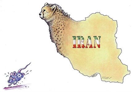 واکنش هنرمندانه کارتونیست محمدحسین اکبری به جنایات اخیر رژیم صهیونیستی