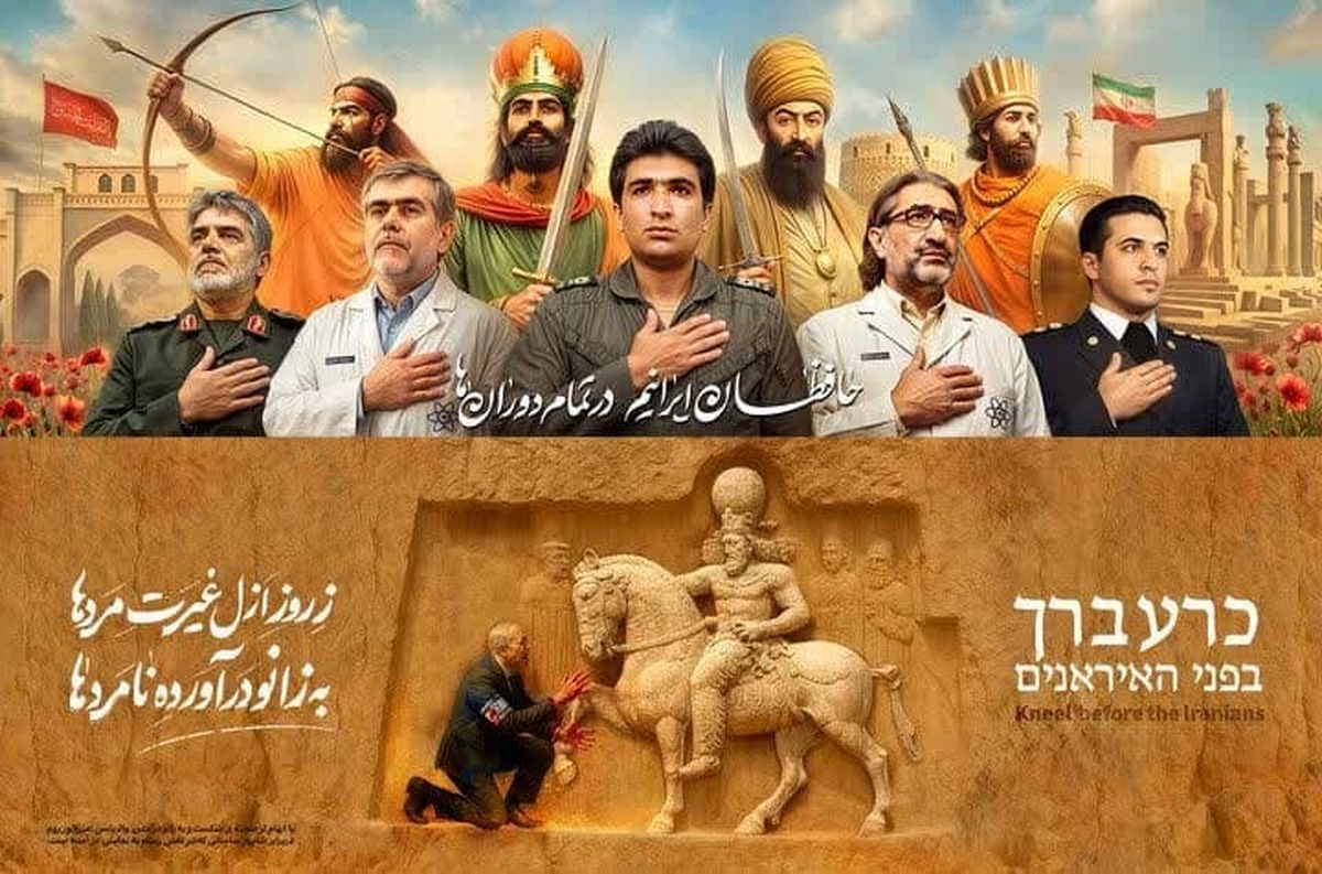 بازتاب هویت، مقاومت و تمدن در دو دیوارنگاره شیراز